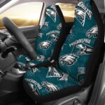 Philadelphia Eagles Zubaz Universal Car Seat Cover With Thickened Back