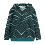 Philadelphia Eagles Zubaz All-Over Print Kid's Pullover Hoodie | 310GSM Cotton