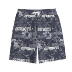 Dallas Cowboys Zubaz All-Over Print Unisex Short Pants | 310GSM Cotton - Image 4