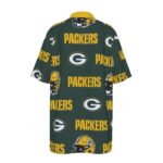 Green Bay Packers All-Over Print Teenage UV Protection POLO Shirt - Image 3