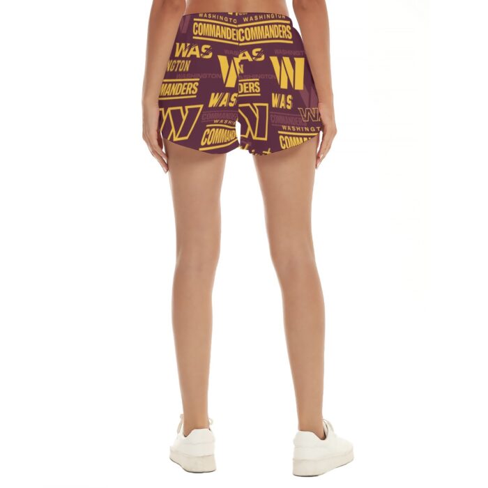 Washington Commanders Women's Beach Shorts - Image 4