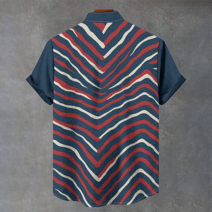 Camisa de SD Huesca patron de rayas - Image 2