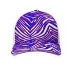 Buffalo Bills Zubaz All-Over Print Black Buckle Peaked Mesh Cap With Box - Image 4