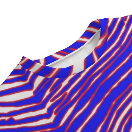 Buffalo Bills Zubaz All-Over Print Unisex Knitted Fleece Sweater | Plus Size
