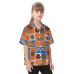 New York Knicks Kid's Hawaiian Vacation Shirt - Image 2
