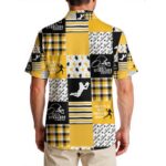 Pittsburgh Steelers All-Over Print Men's Hawaiian Shirt|150GSM - Image 2