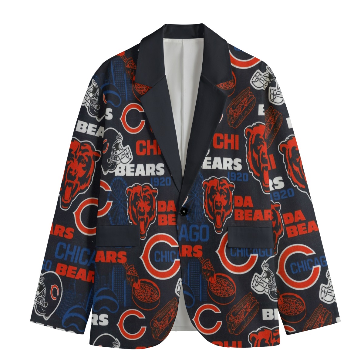 Chicago Bears Suit Blazer