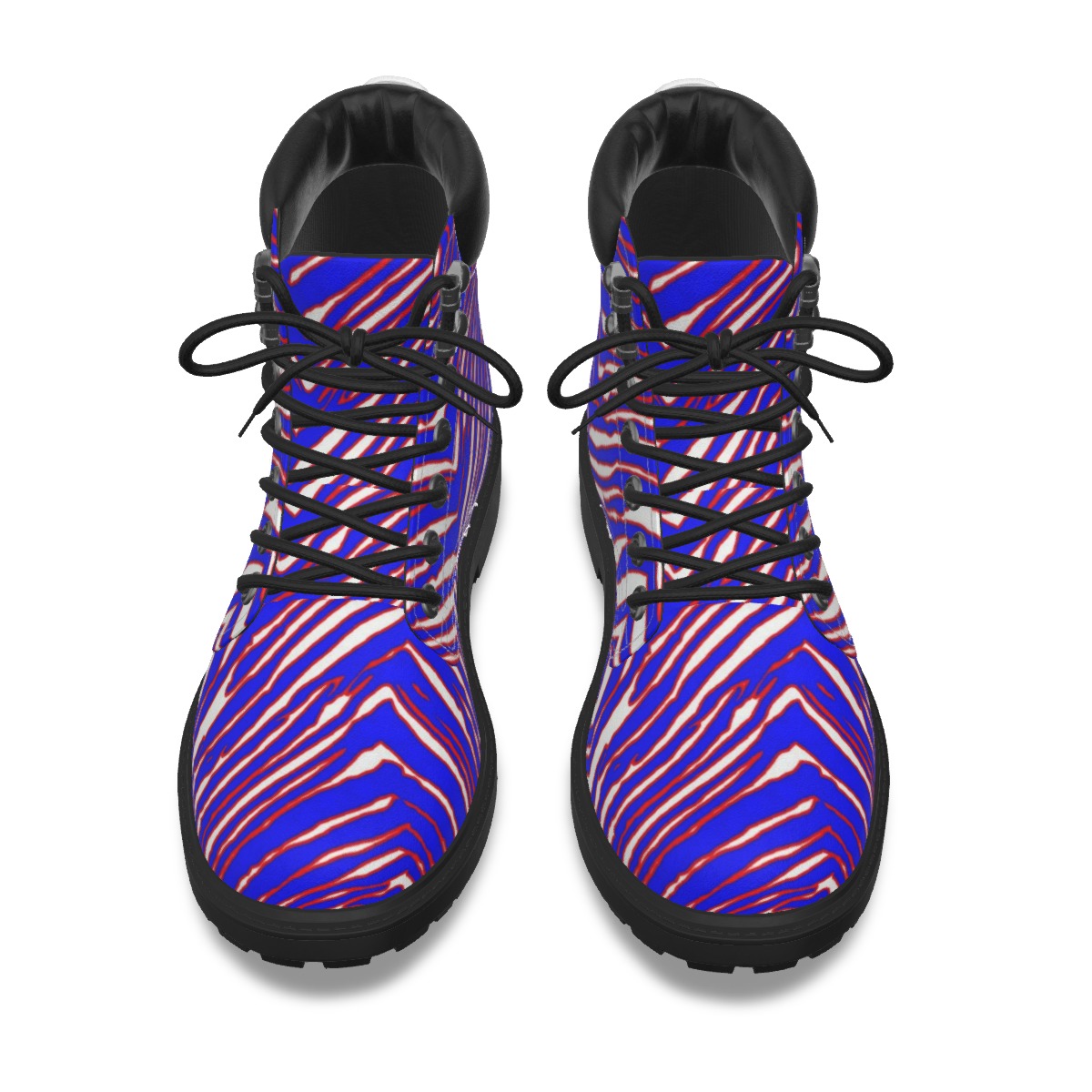 Buffalo Bills Zubaz All-Over Print Men's Short Boots