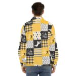 Pittsburgh Steelers All-Over Print Men's Lapel Collar Shirt With Concealed Placket - Image 3