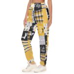 Pittsburgh Steelers All-Over Print Women's Casual Pants - Image 2