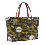 Pittsburgh Steelers Zubaz Women's Tote Bag | Diving Cloth - Image 3