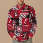 Cincinnati - Bearcats Men's Slim Fit Long Sleeve Shirt