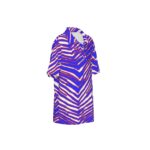 Buffalo Bills Zubaz All-Over Print Teenage Polo Collar Jersey |210GSM - Image 4