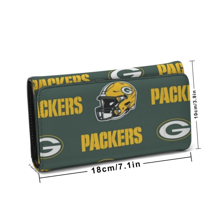 Green Bay Packers Foldable Wallet - Image 3