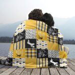 Pittsburgh Steelers Zubaz Single-Side Printing Flannel Blanket