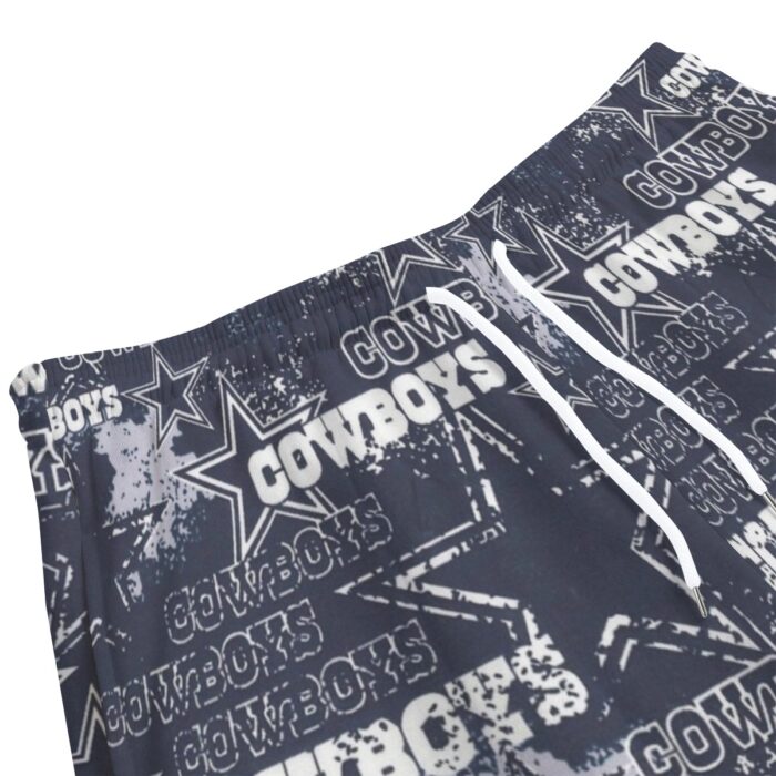 Dallas Cowboys Zubaz All-Over Print Unisex Short Pants | 310GSM Cotton - Image 2