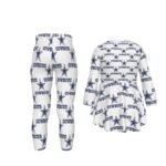 Dallas Cowboys Zubaz All-Over Print Kid's Casual Suit - Image 3