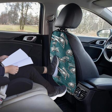 Philadelphia Eagles Zubaz Car Seat Back Storage Bag