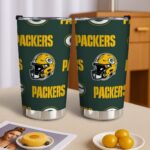 Green Bay Packers Custom 20OZ Tumbler With Sliding Lid For The USA - Image 5