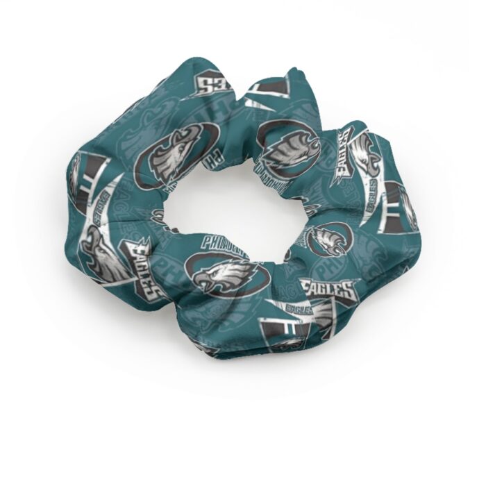 Philadelphia Eagles Zubaz All-Over Print Summer Scrunchie - Image 3