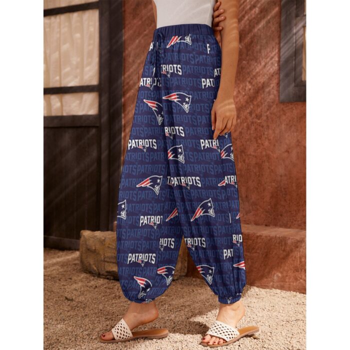 New England Patriots Zubaz All-Over Print Women's Carrot Pants - Image 2