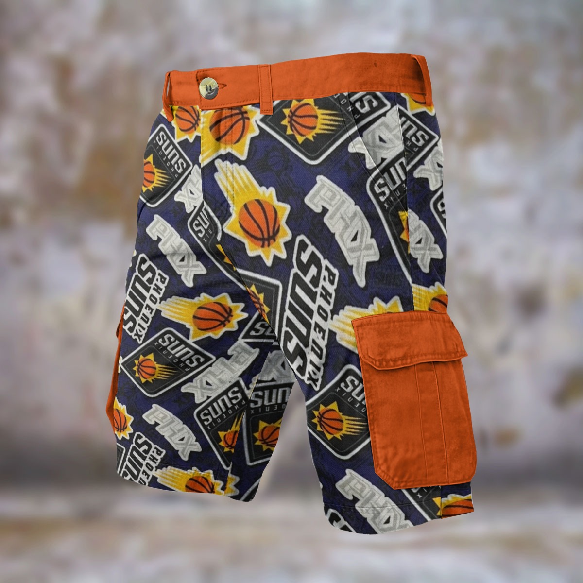 Phoenix Suns basketball Cargo Shorts - Image 2