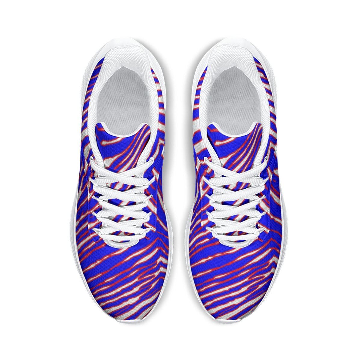 Buffalo Bills Zubaz Men's Road Running Shoes - Image 3