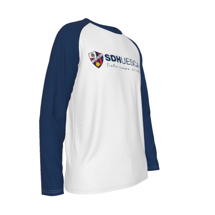 SD Huesca Camiseta de Manga Larga con Mangas Raglán – Estilo y Comodidad - Image 1
