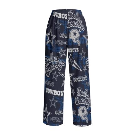 Dallas Cowboys Zubaz All-Over Print Unisex Wide Leg Pants | Interlock