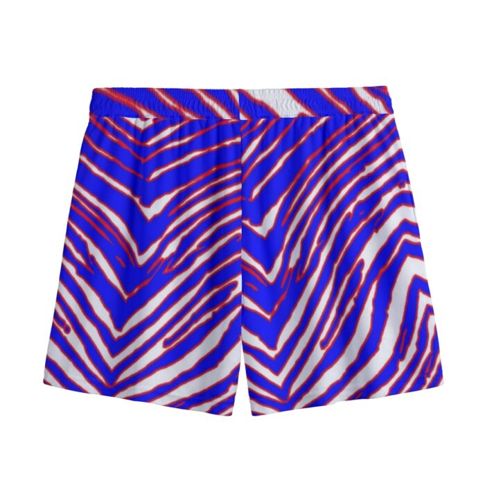 Buffalo Bills Zubaz All-Over Print Men's Mesh Shorts - Image 6