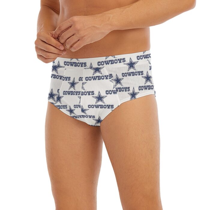 Dallas Cowboys Zubaz All-Over Print Men's Triangle Low-rise Underwear - Image 3