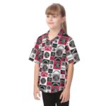 Toronto Raptors Kid's Hawaiian Vacation Shirt - Image 3