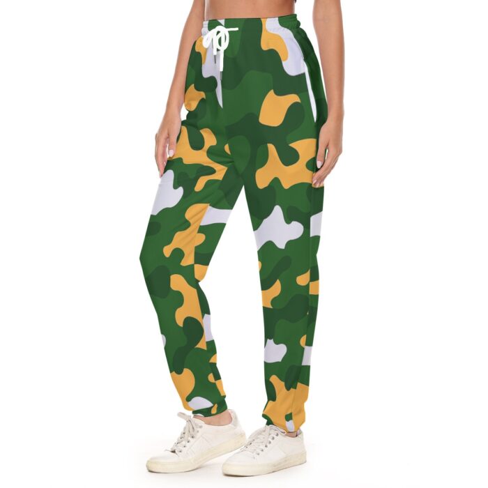 Green Bay Packers All-Over Print Women's Casual Pants - Image 3