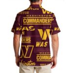 Washington Commanders  Men's Hawaiian Shirt|150GSM - Image 2