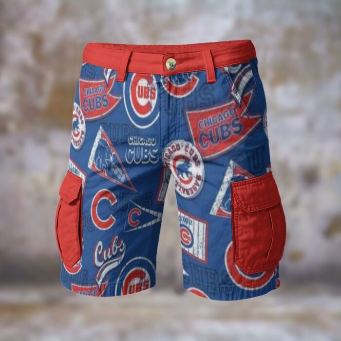 Chicago Cubs Cargo Shorts - Image 2