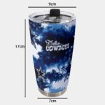 Dallas Cowboys Zubaz Tumbler 20oz