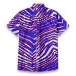 Buffalo Bills Zubaz All-Over Print Men's Breathable Cotton Shirt|125GSM - Image 6