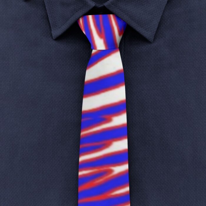Buffalo Bills Zubaz Unisex Tie - Image 4