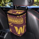 Washington Commanders  Car Hanging Trash Bin