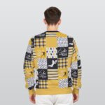 Pittsburgh Steelers Zubaz All-Over Print Men's Heavy Fleece Sweatshirt - Image 2