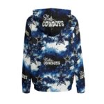 Dallas Cowboys Zubaz All-Over Print Women's Pullover Hoodie | Interlock - Image 4
