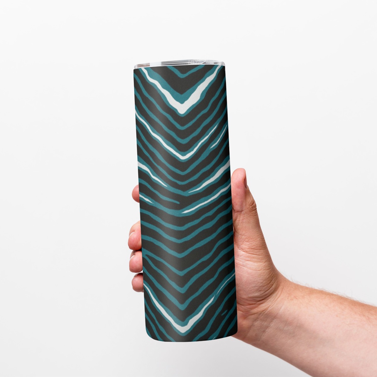 Philadelphia Eagles Zubaz Custom 20OZ Straight Cup With Sliding Lid For The USA - Image 7