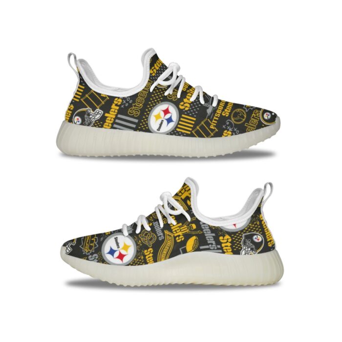 Pittsburgh Steelers Zubaz Men's Sports Shoes - Image 4
