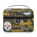 Pittsburgh Steelers Zubaz Large Capacity Toiletry Organizer Bag - Image 3