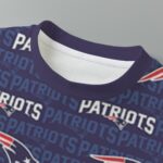 New England Patriots Zubaz All-Over Print Children's Short-Sleeve T-Shirt | 180GSM Cotton