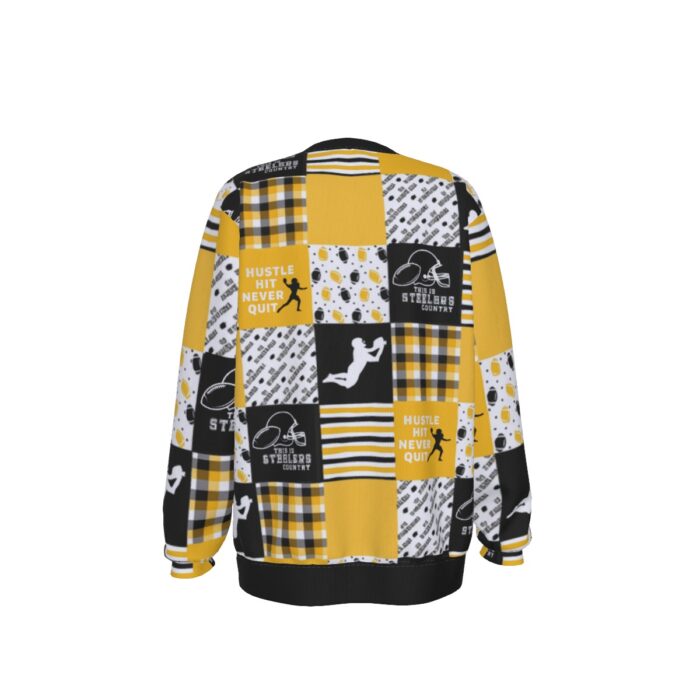 Pittsburgh Steelers All-Over Print Women's Sweater - Image 1