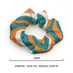 Miami Dolphins Zubaz All-Over Print Summer Scrunchie