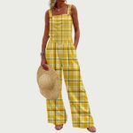 Pittsburgh Steelers All-Over Print Women's Wide-Leg Jumpsuit - Image 2