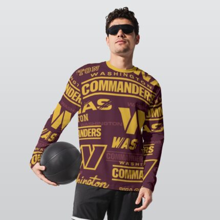 Washington Commanders  Long Sleeve T-Shirt | 190GSM Cotton