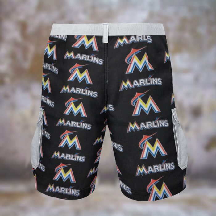 Miami Marlins Cargo Shorts - Image 2
